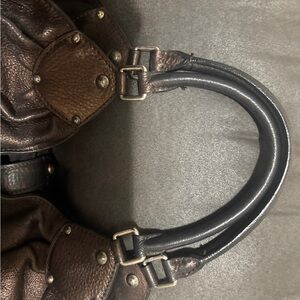 Louis Vuitton Metallic Brown Tote